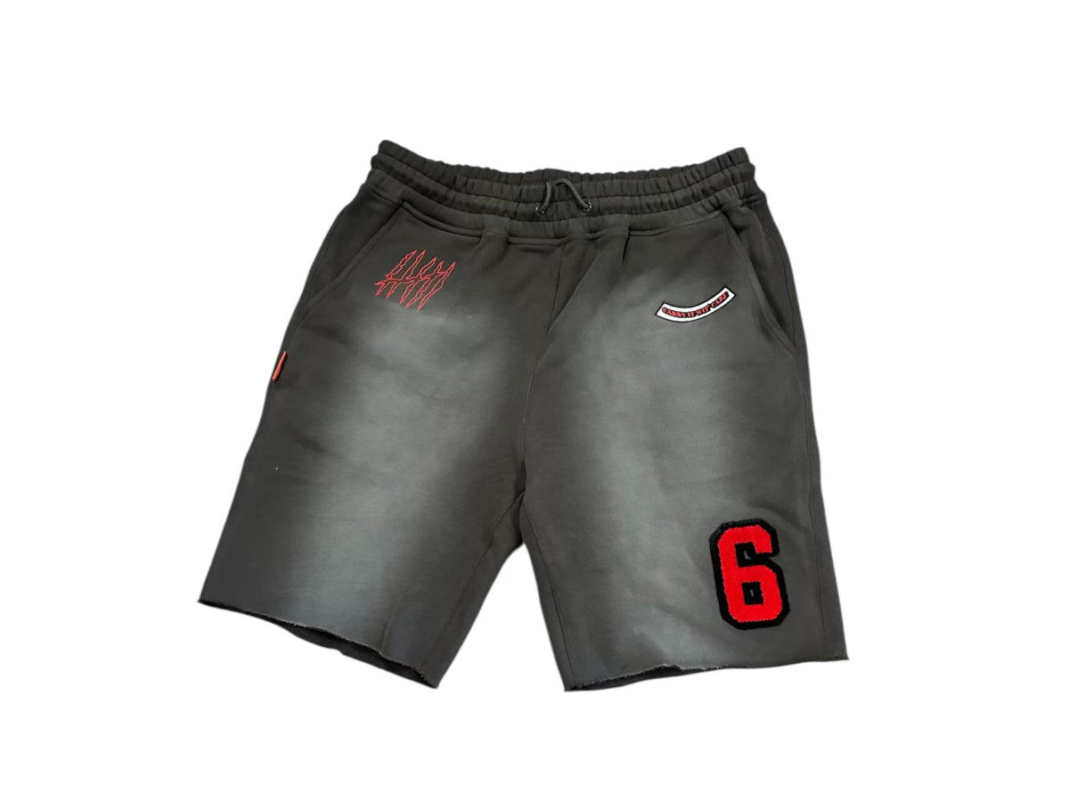 R6 | "CARRY IT WIT' CARE" SWEAT SHORTS