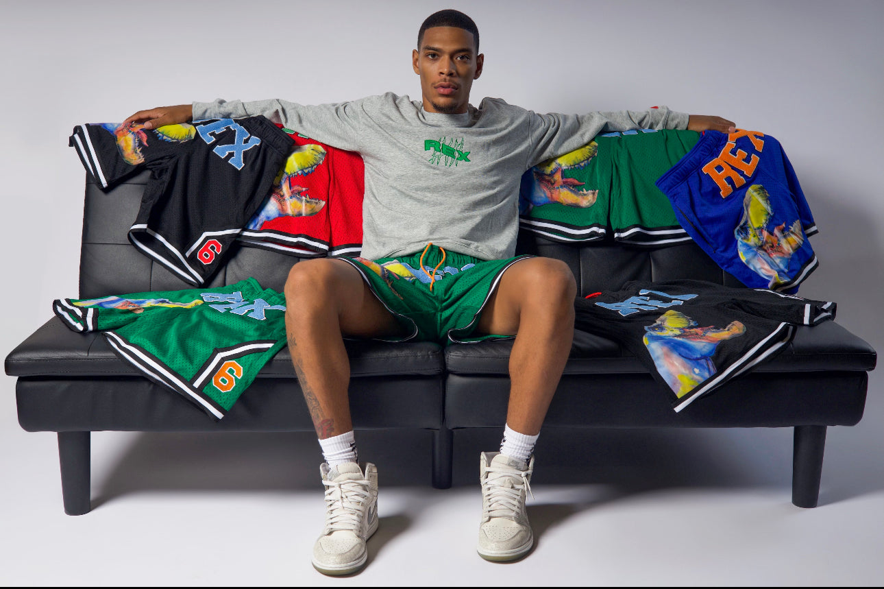 R6 | "What the Rex " BB Shorts (PRE-ORDER)